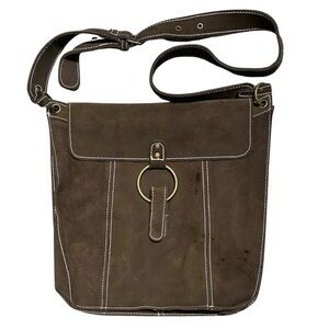 GAP Vintage Genuine Suede Crossbody or Shoulder Bag